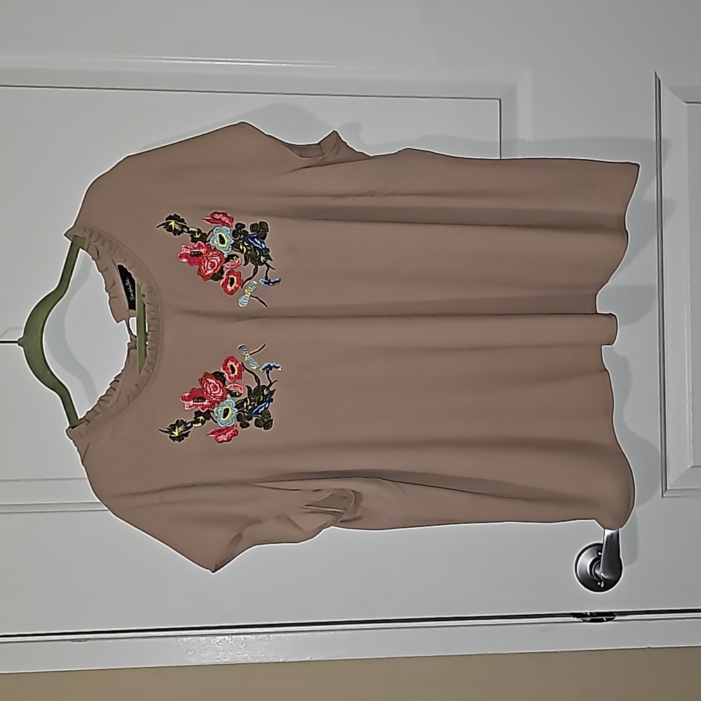 Boho Embroidered Simply Be Blouse